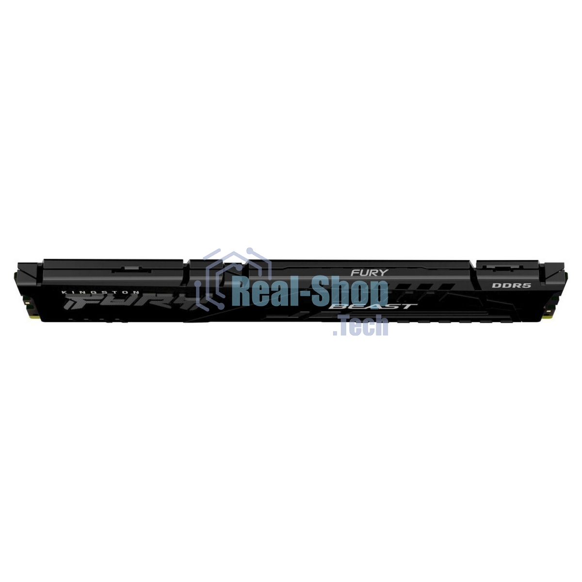 Оперативная память Kingston Fury Beast, DDR5, 32Gb (1x32GB), 6400MHz, CL32, DIMM, радиатор, черный