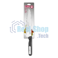 Нож Rondell Bayoneta RD-1570 стальной поварской лезв. 200 мм черный блистер