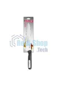 Нож Rondell Bayoneta RD-1570 стальной поварской лезв. 200 мм черный блистер