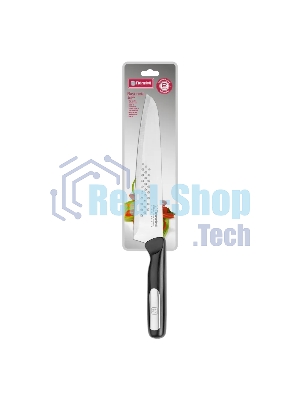 Нож Rondell Bayoneta RD-1570 стальной поварской лезв. 200 мм черный блистер