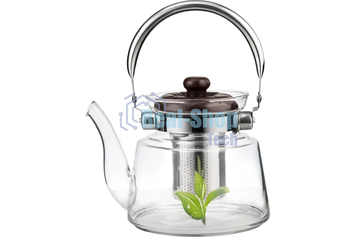 Заварочный чайник LARA LR06-13 1,4 л боросиликатное стекло