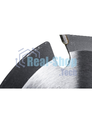 Диск пильный по дереву Fit, посадочный диаметр 22.2 мм, 3 зуба с карбидными вставками, мелкий зуб, 125 мм