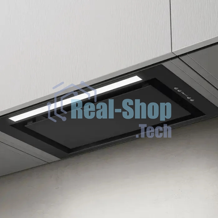 Вытяжка встраиваемая Elica Lane Sensor @ BL MAT/A/52 черный управление: кнопочное (1 мотор)