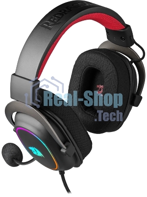 Гарнитура Redragon Zeus X чёрный, проводная, USB, подсветка
