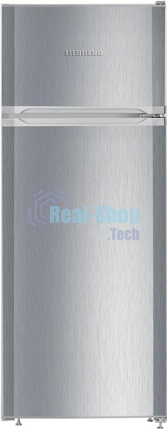 Холодильник Liebherr CTELE 2531-26 001 серебристый двухкамерный 189/44л морозилка сверху