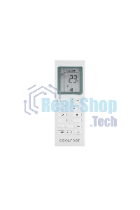 Кондиционер сплит-система Coolfort CF-4000 7000 BTU, 15 м², 37 дБ, охлаждение, обогрев, осушение, белый