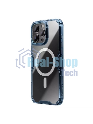 Чехол Nature TPU Pro Magnetic Case, синий, (AP IP16 Pro)