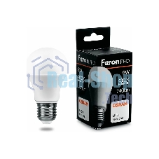 Лампа светодиодная Feron PRO LB-1009 9вт Е27 белый Лампа светодиодная Feron PRO LB-1009 9вт Е27 белый