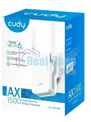 Ретранслятор Wi-Fi сигнала Cudy AX1500 Wi-Fi 6 Mesh Repeater
