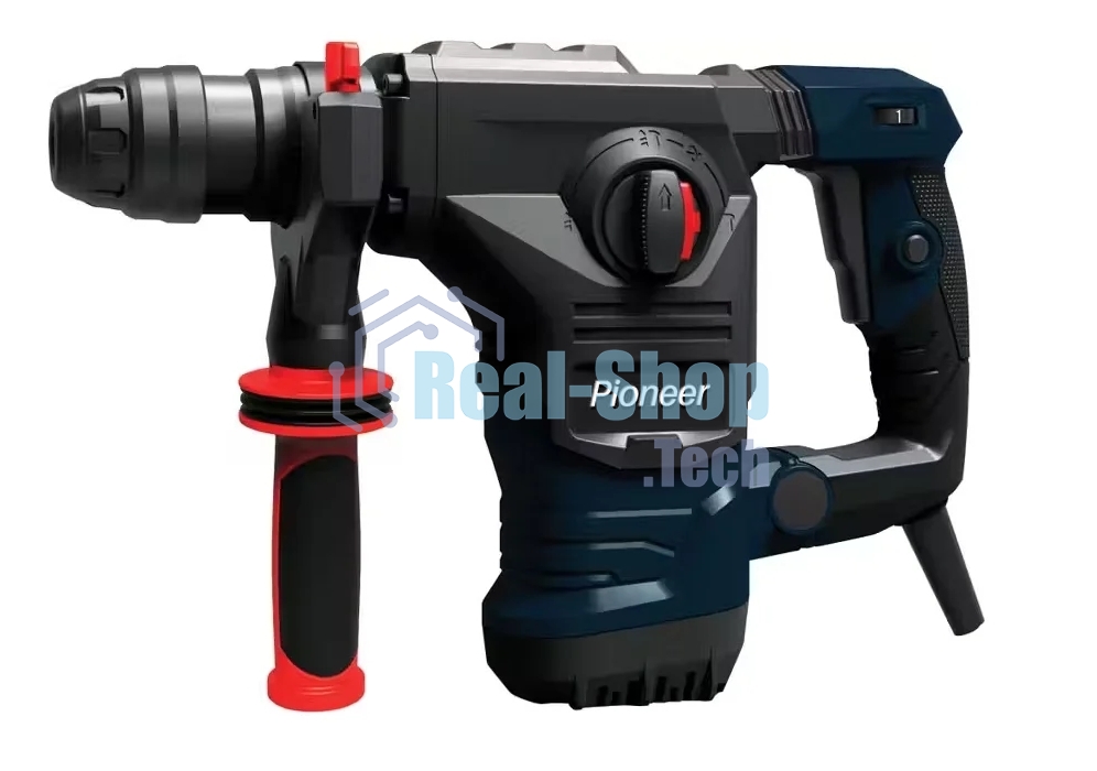 Перфоратор Pioneer RH-E1500V-01C, SDS-plus, 1500 Вт, 5 Дж, от сети
