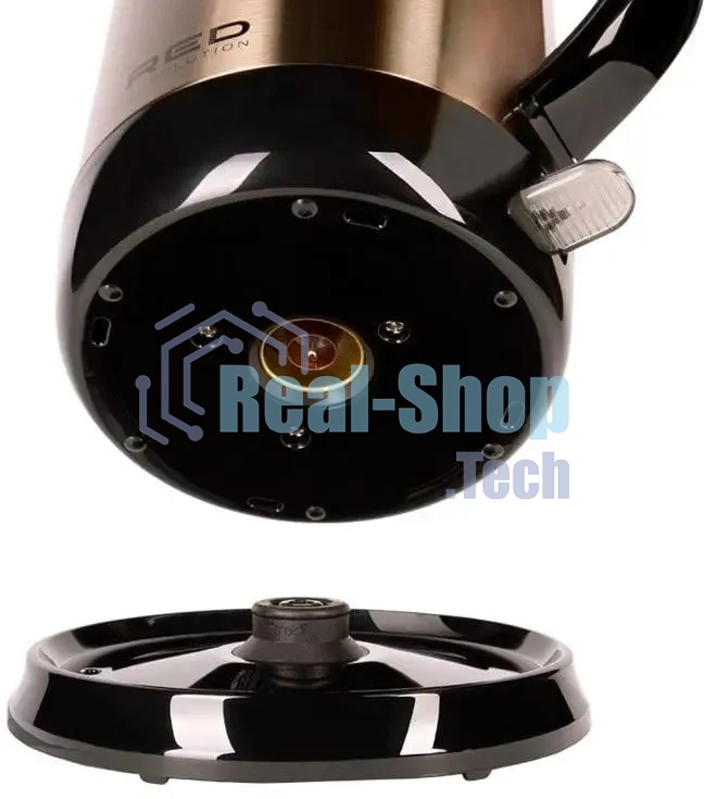 Чайник электрический Red Solution RK-M1582 1.7л. 1800Вт золотистый (корпус: двойные стенки)