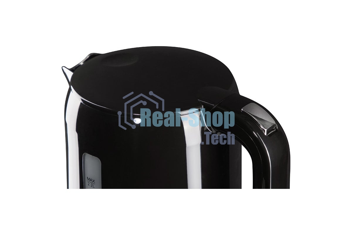 Чайник электрический Energy E-225 2.2л, пластик, черный