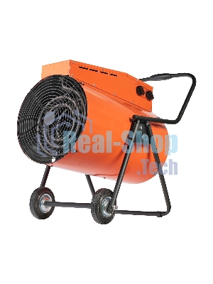 Тепловентилятор электрический Patriot PT-R 30, оранжевый/черный, 30 кВт, 270 м2, 380В, терморегулятор