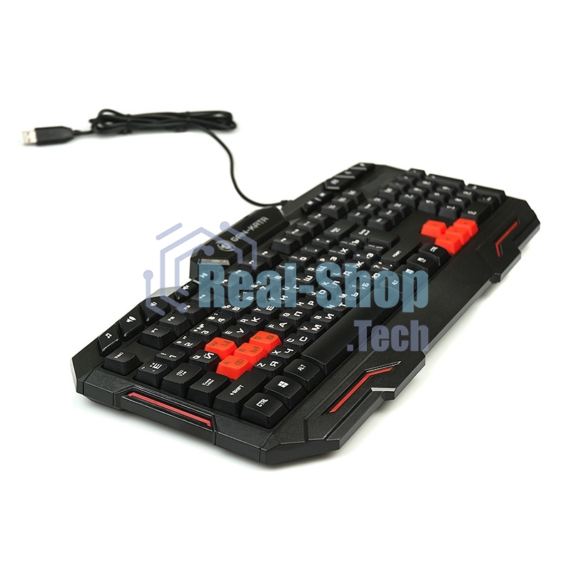 Клавиатура проводная Dialog Gan-Kata KGK-11U черный USB, игровая