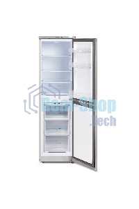 Холодильник Бирюса M420 металлик двухкамерный 125/80л морозилка снизу