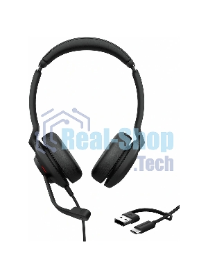 Гарнитура Jabra Evolve2 30 SE MS Stereo чёрный, проводная