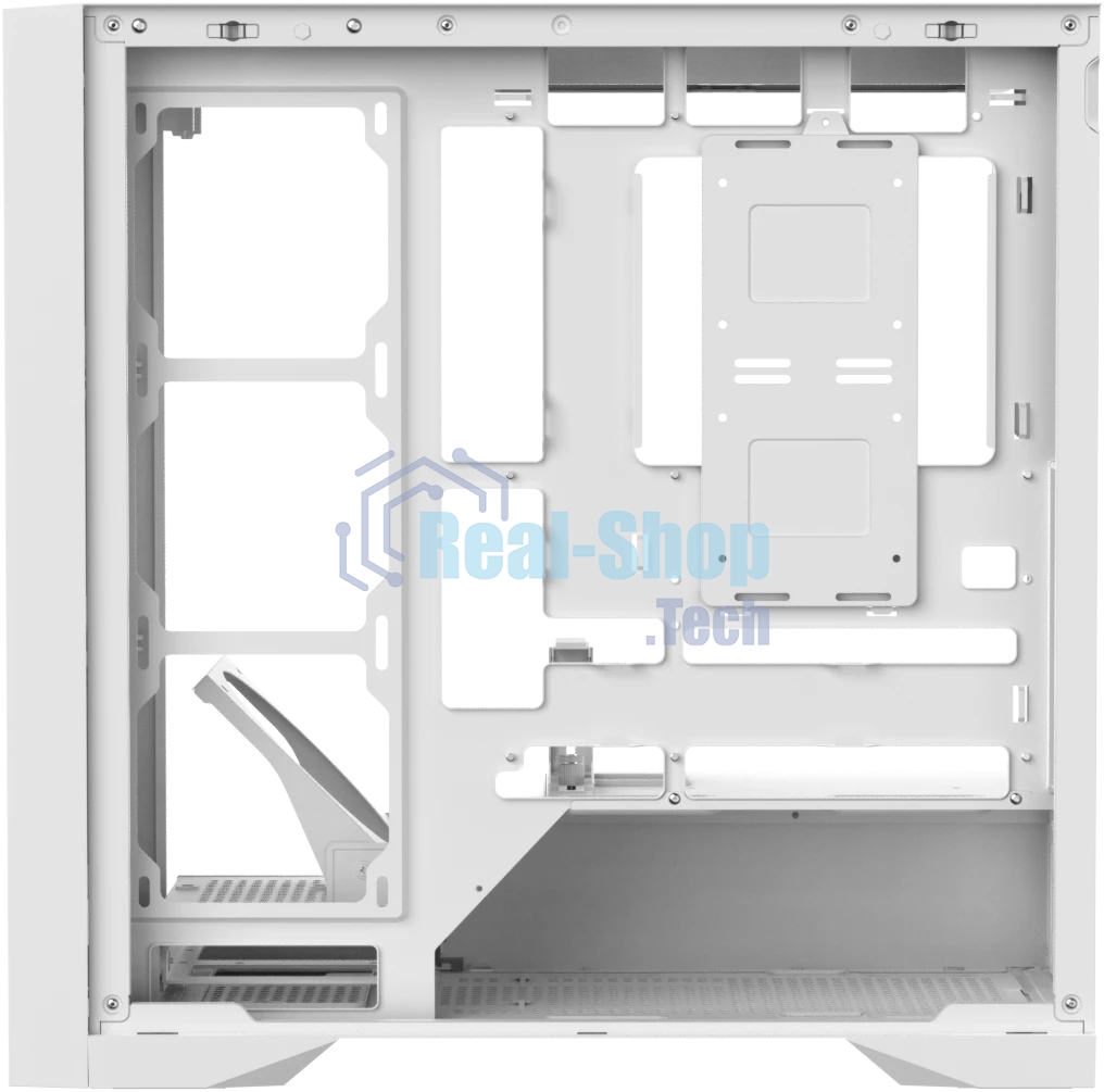 Компьютерный корпус AeroCool/Formula V Line Air Power G8 White, ATX, Dual Front Panels, TYPE-C*1, USB3.0*1