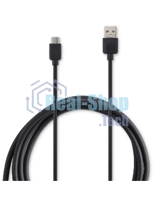 Кабель Buro BU-USB-AC-1M USB A (m)-USB Type-C (m) 1м черный