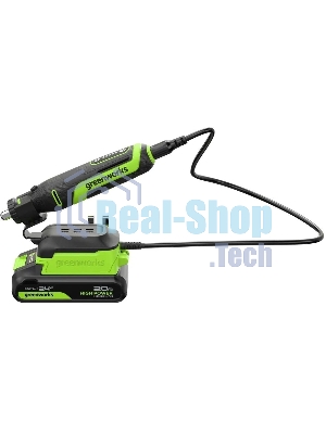 Гравер Greenworks G24RT 50Вт насадок:52