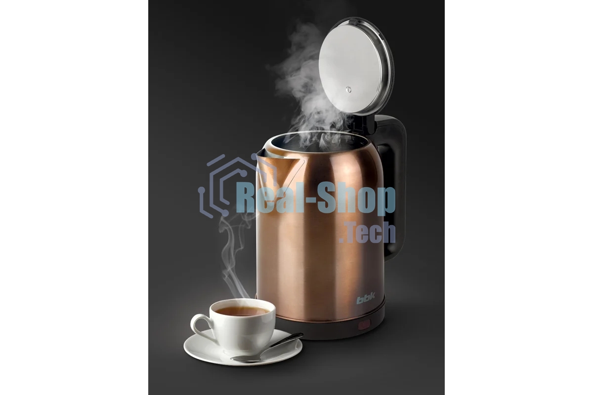 Чайник электрический BBK EK1809S медный/черный