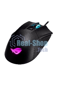Мышь проводная ASUS ROG Gladius II Core черный, 6200 dpi, USB, кнопки - 6