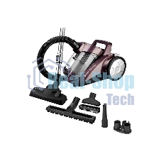 Пылесос BRAYER BR4205 коричневый, 420/2200 Вт, уборка сухая, пылесборник контейнер, 4 л