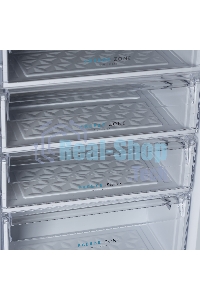 Морозильная камера Бирюса M514 металлик 110л, 4 ящика