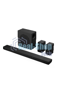 Саундбар Hisense AX5140Q 5.1.2 600Вт черный