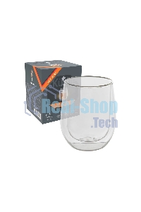 Стакан LEONORD AROMA, объем:200 мл с двойными стенками (боросиликатное стекло) (008244)