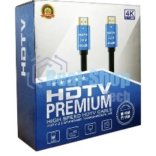 Кабель аудио-видео Premier 11238 HDMI (m)/HDMI (m) 15м. позолоч.конт. черный