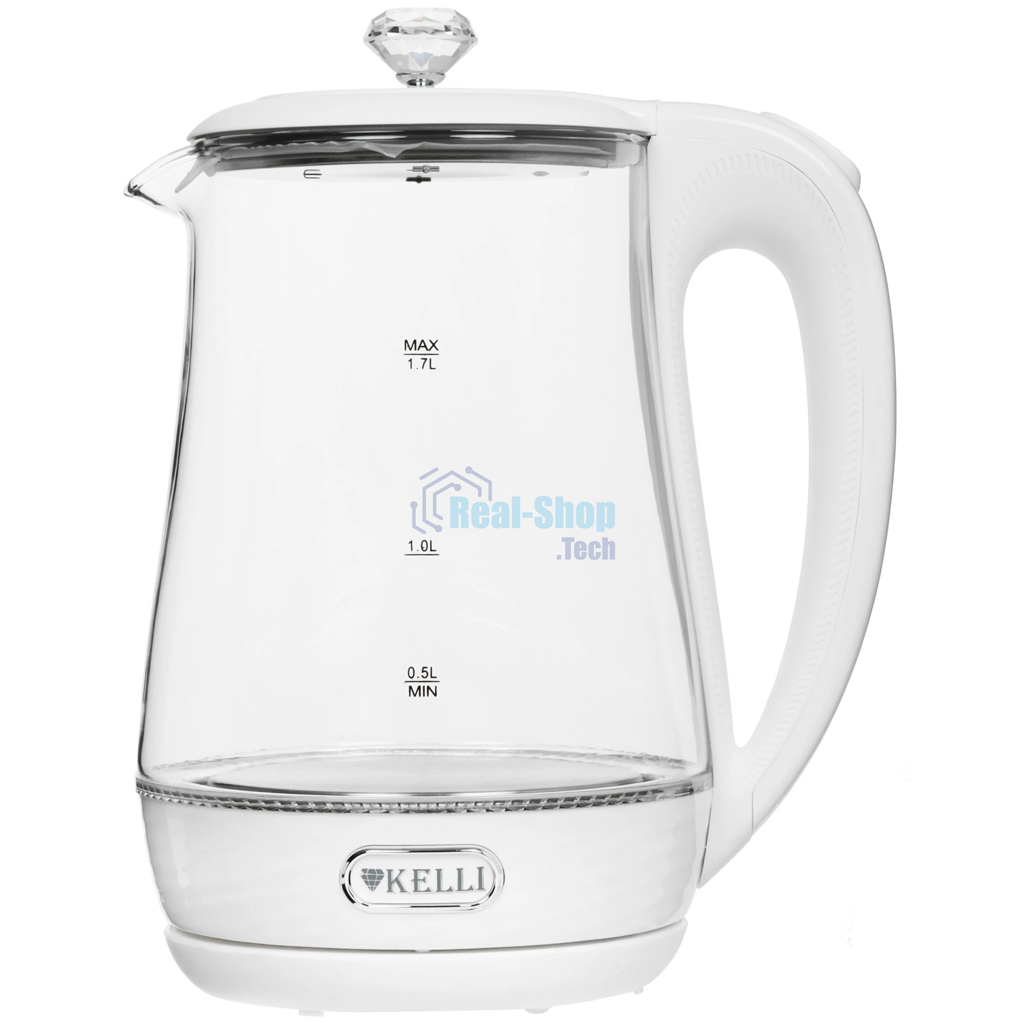 Чайник электрический Kelli KL-1404 белый