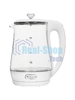 Чайник электрический Kelli KL-1404 белый