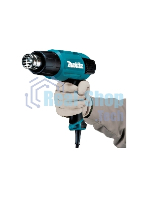 Фен Makita HG 6031 VK 1800Вт 250-500л/мин с регулировкой, с насадками, кейс