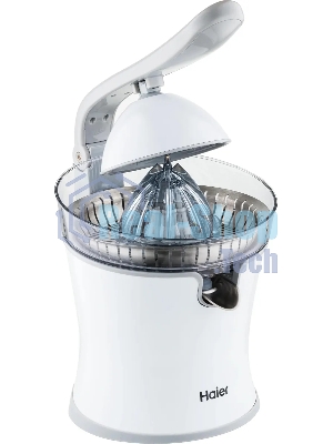 Соковыжималка Haier HJ-700 белый, цитрусовая, 100 Вт, 700 мл, механическое