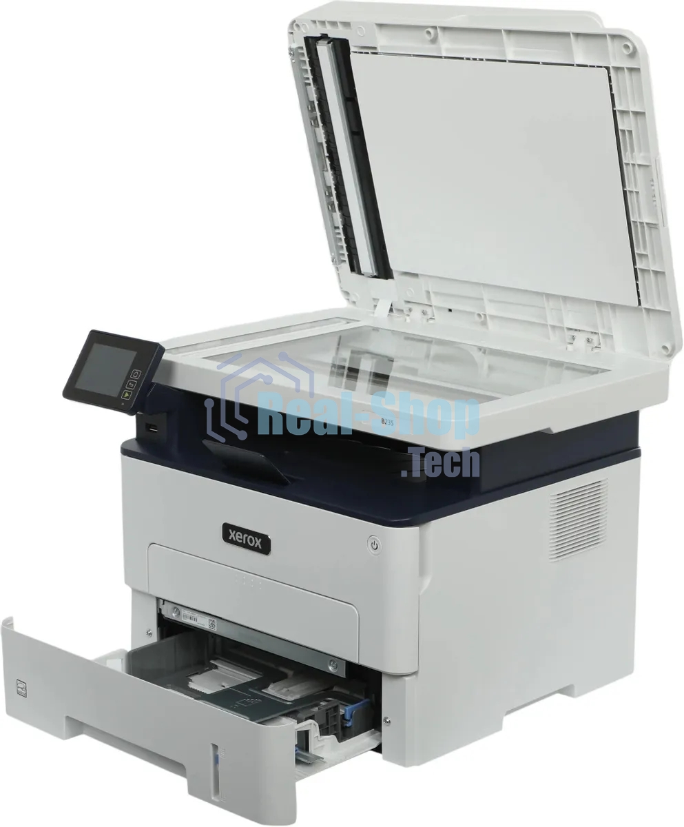 МФУ лазерное Xerox B235 (B235V_DNI), A4, ч/б, печ. до 34 стр/мин., скан. до 23 стр/мин., 600x600dpi, Wi-Fi, USB, Ethernet