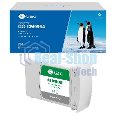 Картридж струйный G&G GG-CM996A 761 темно-серый (400 мл) для HP Designjet T7100/T7200 Картридж струйный G&G GG-CM996A 761 темно-серый (400 мл) для HP Designjet T7100/T7200