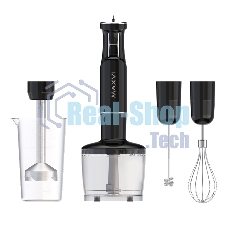 Блендер ручной Maxvi HB1541S черный