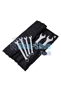 Набор комбинированных гаечных ключей 12 шт Deli DL130012A Спецификация: 6 мм, 8 мм, 10 мм, 11 мм, 12 мм, 13 мм, 14 мм, 15 мм, 17 мм, 19 мм, 22 мм, 24 мм. Матовая хромированная поверхность. Тканевая упаковка.