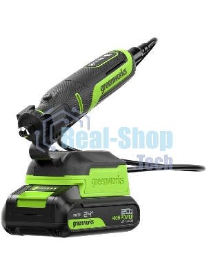 Гравер Greenworks G24RT 50Вт насадок:52
