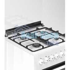 Комбинированная плита REEX RPF-60 WH 4 Газовые конфорки Электрическая духовка