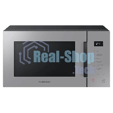 Микроволновая печь Samsung MS23T5018AG/BW серый, 23 л, 800 Вт, переключатели - сенсор