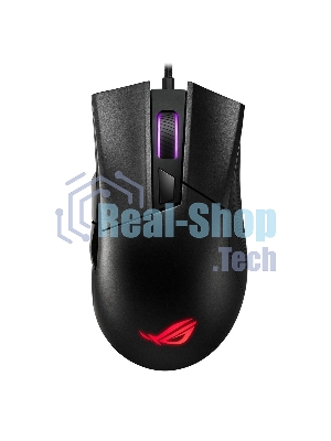 Мышь проводная ASUS ROG Gladius II Core черный, 6200 dpi, USB, кнопки - 6