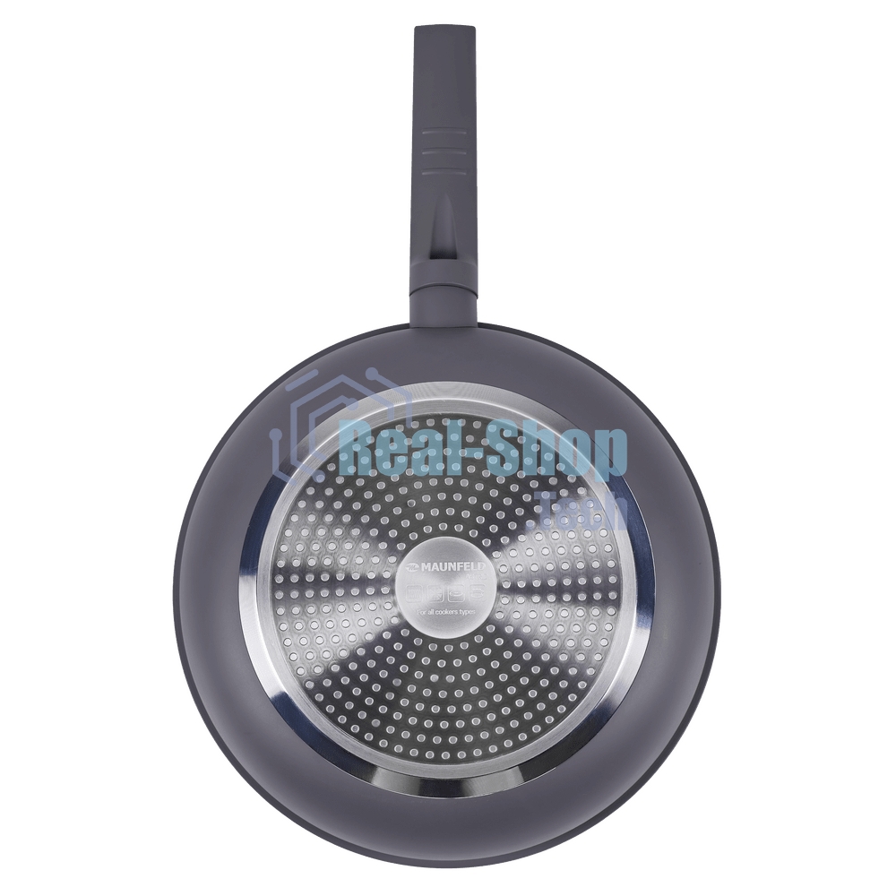 Сковорода глубокая Maunfeld ASTRID MF28ASTR1DF из кованого алюминия, 28 см