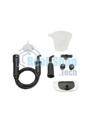 Пароочиститель Bort BDR-1500-RR белый, ручной, 1500 Вт, 35 г/мин, 350 мл