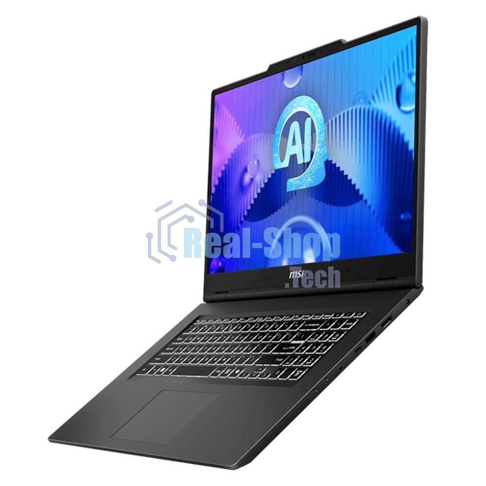 Ноутбук MSI Venture 17 AI A1MG-004XRU серый Intel Core Ultra 5 125H/16Gb/SSD 512Gb/17.3