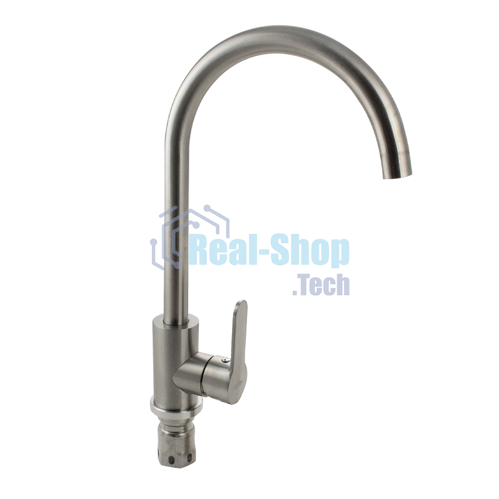 Смеситель MAGNUS 9101 кухонный, из нержавеющей стали марка 304