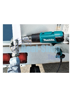 Фен Makita HG 6031 VK 1800Вт 250-500л/мин с регулировкой, с насадками, кейс