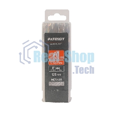 Сверло PATRIOT EXPERT по металлу, Р6М5К5, 9,0 мм, упаковка 5 шт