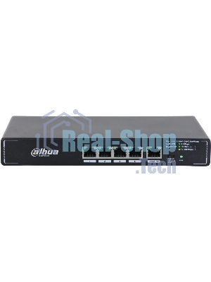Коммутатор Dahua DH-SMG1005, 5×2.5 Гбит/с, неуправляемый