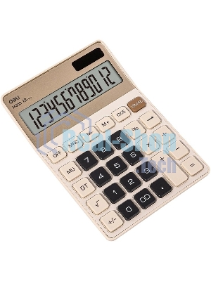 Калькулятор настольный Deli EM309 золотистый 12-разр.